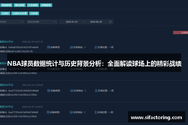 NBA球员数据统计与历史背景分析：全面解读球场上的精彩战绩